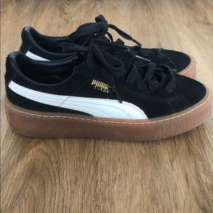 Puma suede shoes